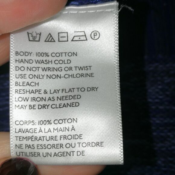 Men URBAN OUTFITTERS / KOTO Blue Cable Knit Cotton Crenwneck Sweater Size Medium - Picture 10 of 13